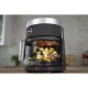 Unold 58695 Hot Air Fryer with Glass Basket, 3.5L, Black
