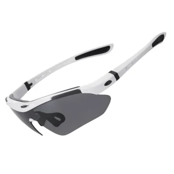 Rockbros 10142 Photochromic Cycling Glasses UV400, White