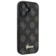 Guess Peony Script MagSafe Case for iPhone 16 - Black