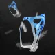 Rockbros RKL02 Aluminum Bicycle Bottle Cage, Blue and Silver