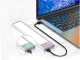 USB self-adhesive motion sensor LED strip light 23cm, silver
