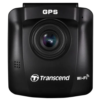Transcend DrivePro 250 Dashcam with 32GB microSDHC Card, Black
