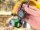 Retractable Keyring with Metal Cable and Carabiner