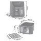 Air Fryer Berdsen BD-660, 8 L, 1700 W, Black
