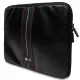 BMW Carbon & Red Stripe Sleeve for 16\" Laptop, Black
