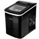 Ruhhy 00025565 Ice Maker 12kg/24h, Black Inox