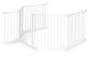 Ecotoys SF-015-W Safety Gate / Playpen for Children and Pets, 5 Panels, 60 cm, Metal, White