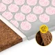 4FIZJO ECO Acupressure Mat with Pillow XL, Grey and Pink