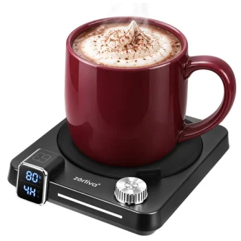 Electric Mug Warmer Zortiva, 40W, 40-80°C, 1-12h Timer