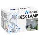 Izoxis 00019455 Desk Lamp with Clip and Base, White