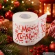 Christmas Toilet Paper Roll with Santa Print, 250 Sheets
