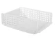 Foldable Document and Binder Organizer, White