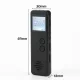 SK-299 Portable 8GB Digital Voice Recorder USB Flash Drive MP3 Player, Black