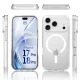 Dėklas 3mk Armor MagCase, skirtas iPhone 17 Pro - skaidrus