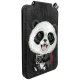 Nimmy New Big-Eye Cute Pets 2.0 Panda Magnetic Wallet with Stand, Black