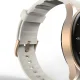 Hama 8900 GPS Smartwatch 1.32\" AMOLED, Bluetooth Calls, IP68, Gold with Beige Strap