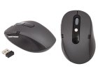 USB Bezvadu Datorpele, Melna | Wireless mouse