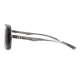 Trizand Polarized Sunglasses with UV 400 Filter (Black/Silver)