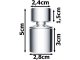 360° Swivel Faucet Aerator Extension, Dual Spray Modes