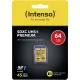 Memory Card Intenso SDXC 64GB Class 10 UHS-I Premium