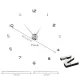Ruhhy 00022143 DIY Wall Clock 60-130 cm, Silver
