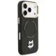 Karl Lagerfeld Big Strap Choupette Case for iPhone 17 Pro Max, MagSafe, Black