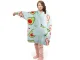 Warm Oversize Avocado Blanket Hoodie, XXL