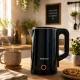 Electric Kettle 1.5L 1500W, Stainless Steel, Navy Blue