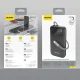 Dudao K31 10000 mAh 22.5W Power Bank with Built-in Cable, Black