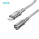 BWOO BZ66 Lightning to 3.5mm Audio Adapter, Grey