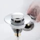 Universal Sink Stopper, 62 mm, Silver-Gold