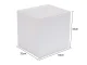 Large Storage Box for Clothes and Bedding, 31x34x33 cm, White