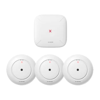 Smart Water Leak Sensor X-Sense SWS54 Kit with Base Station 3-Pack