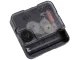Silent Quartz Clock Mechanism, Black