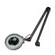 Activeshop S5 LED Magnifying Lamp with Stand, 5 Diopters, Black