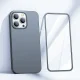 Joyroom 360 Full Case for iPhone 13 Pro with Tempered Glass JR-BP935, Grey
