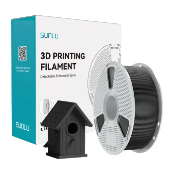 Sunlu ASA 3D Printer Filament 1.75 mm, Black