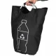 Recycling and Returnable Bottle Bag 82 L, Black
