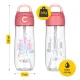 4FIZJO Kids Water Bottle Zamek 550 ml, Multicolour