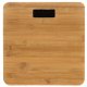Electronic Digital Bathroom Body Scale with Display, Bamboo
