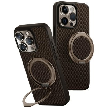 Uniq Keva Air Magclick GripFit Case for iPhone 16 Pro, Brown