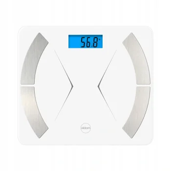 Eldom TWO500 Smart Bluetooth Bathroom Scales, White