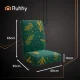 Ruhhy 26637 Elastic Chair Covers, 6 pcs, Green