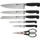 Zwilling Vier Sterne Knife Block Set 7 pcs., White