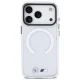 BMW M IML Shockproof Metal Logos Case for iPhone 17 Pro, Clear