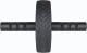 4Fizjo AB Wheel PRO Abdominal Exercise Roller, Black/Red