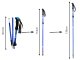 Folding Adjustable Trekking Pole (1 pc), Blue