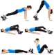 Exercise Sliding Pads Set of 2 for Home Workouts, Black