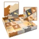 Kids Foam Floor Multicolor Puzzle Mat Dinosaurs - 36 pcs, 30x30cm