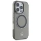 Mercedes iPhone 16 Pro Max Case Silver Ring MagSafe, Black